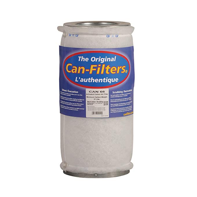 Can 66 Carbon Filter with Prefilter, Flange Sold Separately