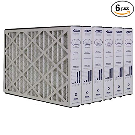 Trion Air Bear 259112-101 (6 Pack) Pleated Furnace Air Filter 16
