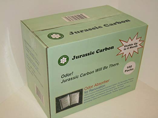 Home Odor Absorberl- 100 Packs Carbon Filter Bag