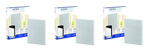 AeraMax 300 Air Purifier True HEPA Authentic Replacement Filter with AeraSafe Antimicrobial Treatment (9287201) (3-(Pack))