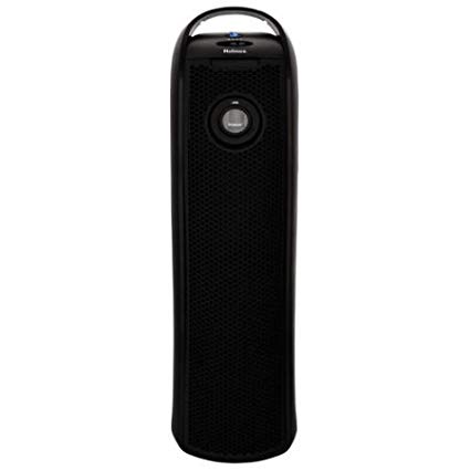 Air Purifier Tower with Visipure Filter Technology and Manual Controls, Black