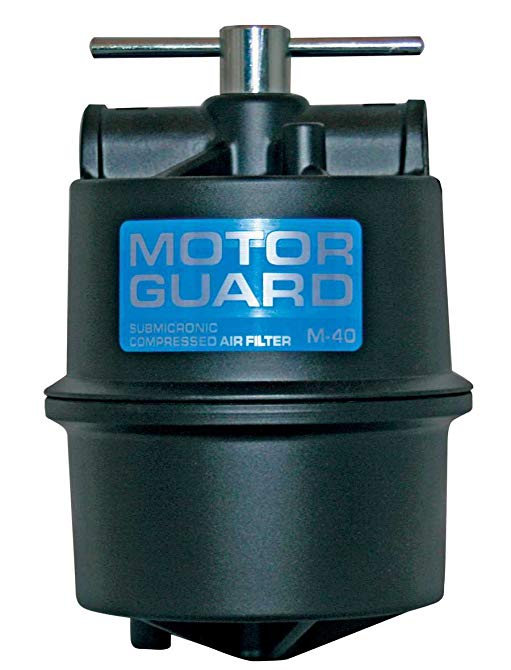 Motor Guard M-40 Sub-Micronic Compressed Air Filter, 3/8 NPT