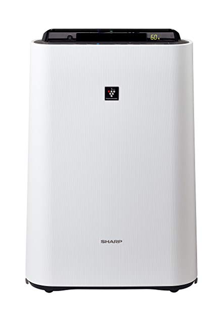 SHARP humidified air cleaner plasma cluster equipped KC-E70W (White)