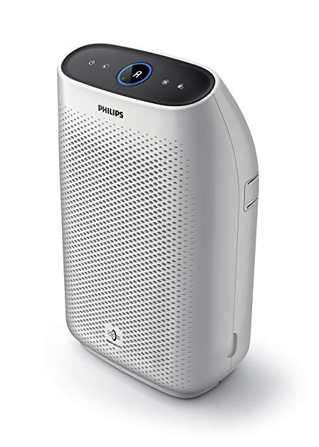 Philips Air Purifier 1000, True HEPA, Reduces Allergens, Pollen, Dust Mites, Mold, Pet Dander, Gases and Odors, for Bedrooms