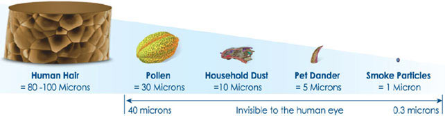 How Small is 0.3 Microns