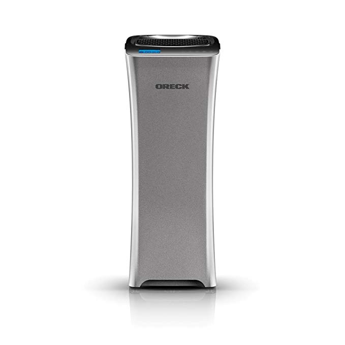 Oreck WK15500B Air Refresh 2-in-1 Hepa Air Purifier & Ultrasonic Humidifier for Small Rooms,