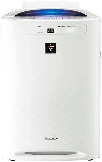 SHARP Air Purifier with Humidifying Function 450mL/h WhitePowerful Plasmacluster7000 KC-B50-W