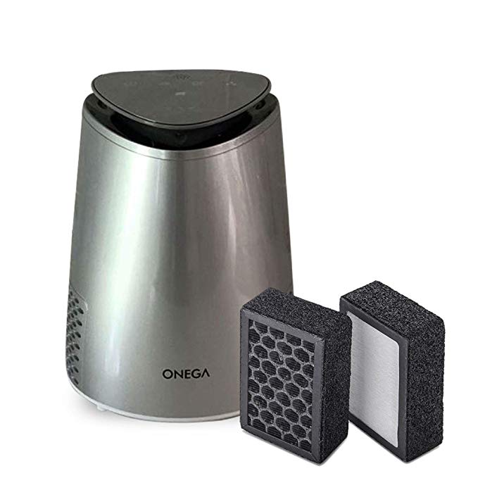Onega Air Purifier with True HEPA Filter, Eliminator for Smokers, Smoke, Dust, Mold and Air Cleaner