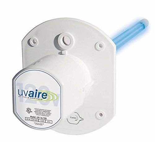 Field Controls UV-16/120 UV-Aire In Duct Air Purifier, 120 Volt, 16-Inch