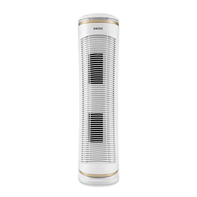 HoMedics TotalClean PetPlus HEPA Air Purifier | Triple Filtration, Programmable Timer, Whisper-Quiet, Filters Included | Removes Up To 99.97% of Contaminants, Large Filtration Capacity