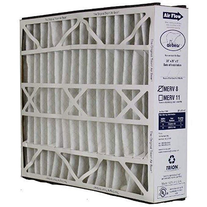 Trion Air Bear 255649-102 Replacement Filter - 20x25x5 by Trion