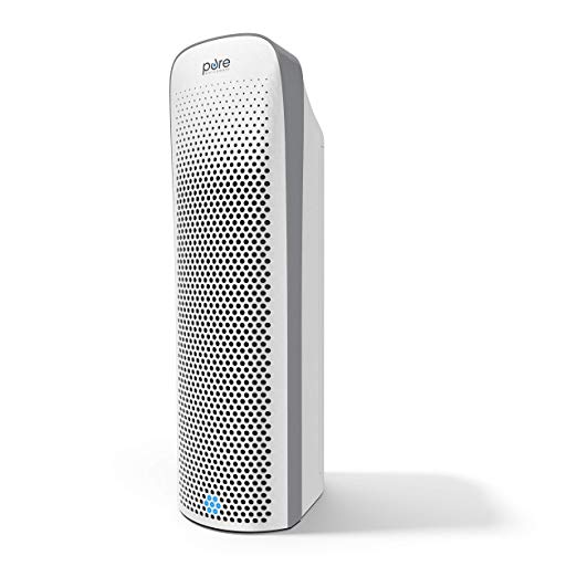 PureZone Elite — Ultra-Quiet 4-in-1 True HEPA Air Purifier with Smart Air Quality Monitor — Safely Eliminates Dust & Odor from Smoke, Pets, Cooking & More